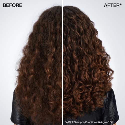 Redken All Soft Argan-6 Hair Oil – For Softness & Shine, 3.4 Fl Oz