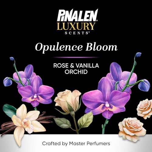 PINALEN Luxury Scent Liquid Multipurpose Cleaner - Deep Cleans, Long Lasting Scent - Multisurface Bathroom & Kitchen Cleaner Supplies - Opulence Bloom (28 Fl. Oz)