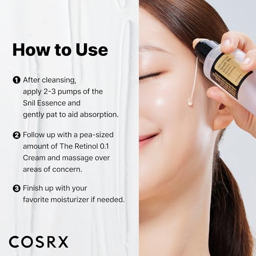COSRX Snail 96% Mucin Essence 2ea & Retinol 0.1% Cream Mini Sample 1ea