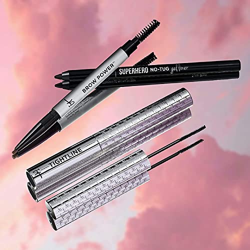 IT Cosmetics Tightline 3-in-1 Black Eyeliner + Primer + Lengthening Mascara