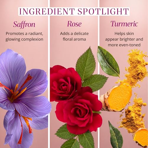 iYURA Kesaradi Face Oil - Rich in Saffron | 100% Natural | For Visibly Brighter Skin - Ayurvedic Face Moisturizer for Dull, Dry, Sensitive Skin; 1.69 fl oz