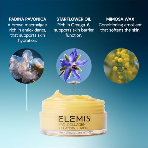 ELEMIS Pro-Collagen Original Cleansing Balm, 3-in-1 Facial Cleanser, 100g