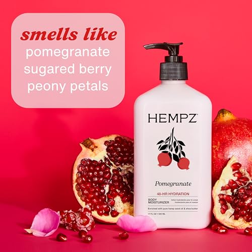 Hempz Pomegranate Bright Citrus Moisturizing Body Lotion - 17 Fl Oz