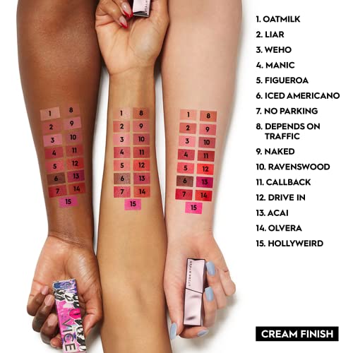 Urban Decay Vice Lipstick - Sheer Mauve Pink Lipstick, Shine Finish (Local)