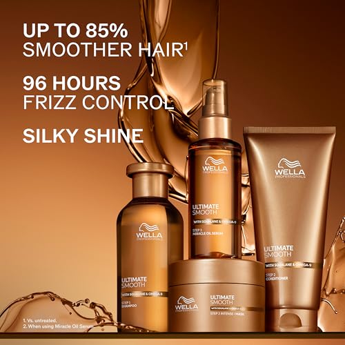 Wella Professionals Ultimate Smooth Miracle Oil Serum, Squalane & Omega 9