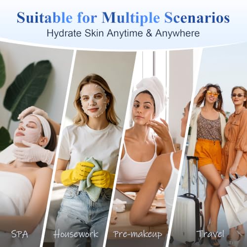 48 Pack Sheet Face Masks Skincare for Women, Moisturizing & Hydrating