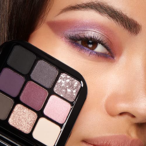 Kiko Milano Glamour Multi Finish Eyeshadow Palette 04 | Palette With 9 Eyeshadows In Different Finishes