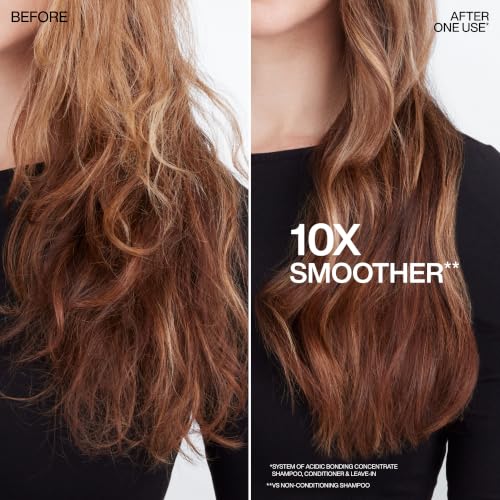 Redken Acidic Bonding Concentrate Shampoo – For Damaged Hair, 10.1 fl oz