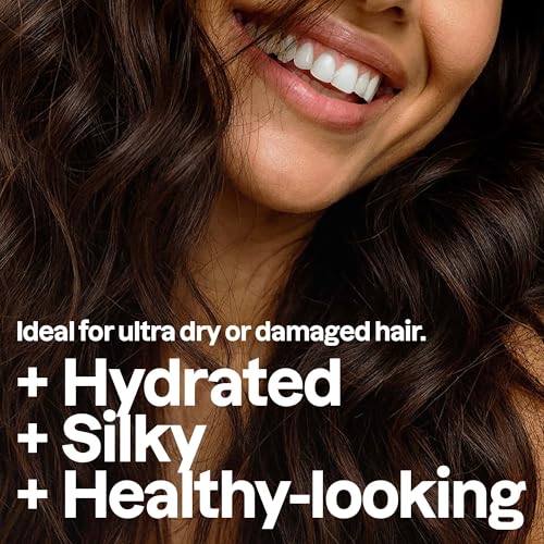ATTITUDE Moisture Rich Hair Conditioner, For Dry and Damaged Hair, Naturally Derived Ingredients, Vegan Detangler, Dermatologiocally Tested, Quinoa and Jojoba, 8 Fl Oz