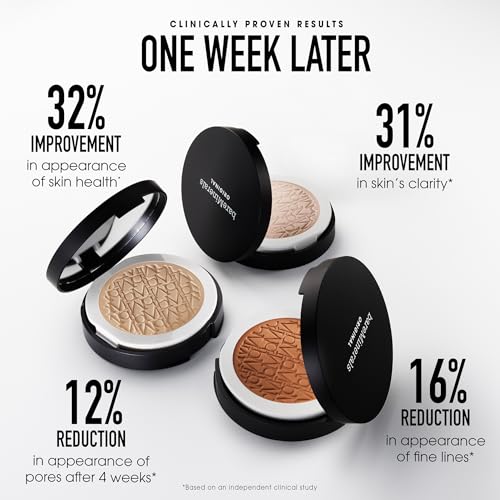 bareMinerals Original Pressed Powder Foundation, Medium Beige 12, 0.3 oz