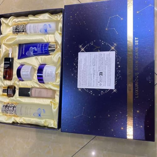 R RadiantRise Anti-Aging Skin Care Kit For Women Anti-Wrinkle Firming Skin Care Daily Routine Rejuvenating 8-In-1 Skincare Sets Gift Sets