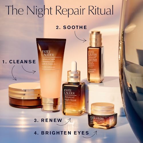 Estée Lauder Advanced Night Repair Eye Supercharged Gel-Cream Synchronized Multi-Recovery | Brightening Under Eye Cream for Dark Circles, 0.5 Fl Oz
