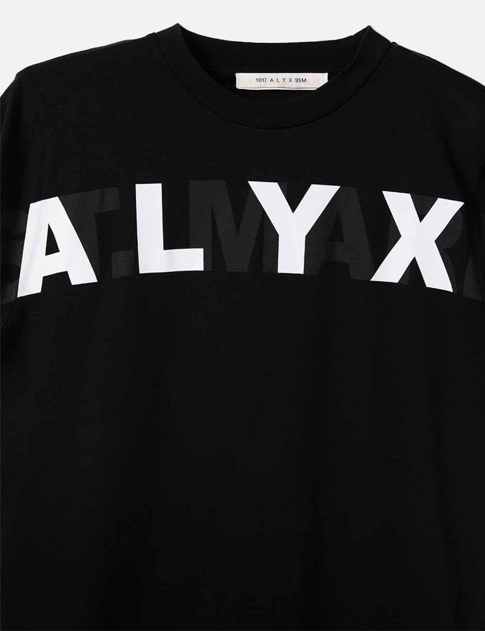 1017 ALYX 9SM, Bold Inverted Logo T-Shirt, X-Large, Black