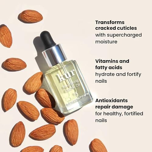 LONDONTOWN Kur Nourishing Cuticle Oil, 0.40 Fl Oz with Dropper