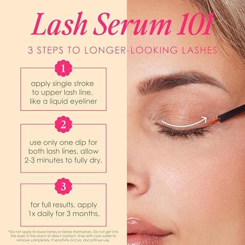 Grande Cosmetics GrandeLASH-MD Lash Enhancing Serum, 1mL, 6-Week Supply