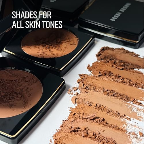 Bobbi Brown Bronzing Powder | Matte Finish Face Bronzer for Natural-Looking Warmth and Contour with Coconut Oil | For All Skin Tones and Complexions, Natural, 0.32 Ounce