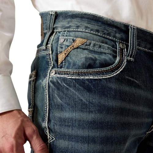 ARIAT Men's M4 Low Rise Coltrane Boot Cut Jean, Durango, 32W x 30L