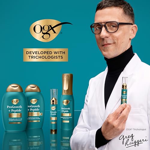 OGX ProGrowth + Peptide Scalp Serum, 0.33 fl. oz