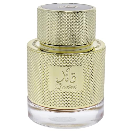 Lattafa Qaaed - Spicy, Woody, Oud, Leather - Eau de Parfum Long-Lasting Fragrance for Men, 3.4 Ounce / 100 ml