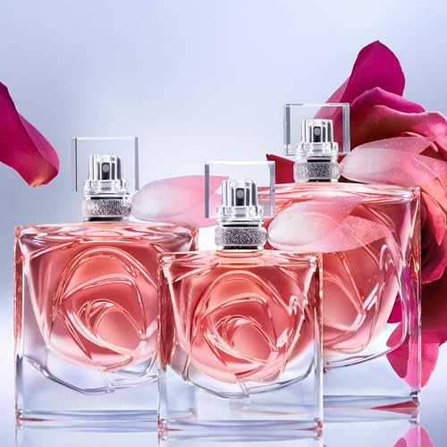Lancôme Women's Perfume & Makeup Gift Set - La Vie est Belle Rose Extraordinaire Eau de Parfum & Eyeshadow Palette Bundle, Includes Feminine Floral Fragrance & Blendable Gold Eyeshadow Palette