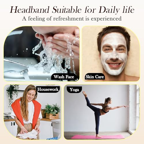 Metal Headband for Men, Zigzag Wire with Teeth, Non-Slip Adjustable 6 Pack
