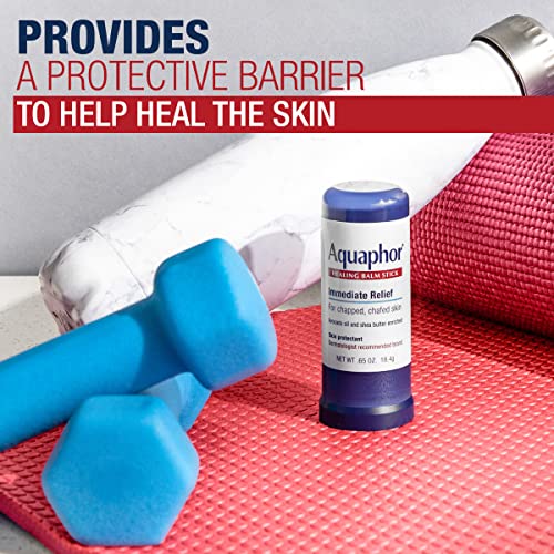 Aquaphor Healing Balm Stick, Skin Protectant, 0.65 OZ