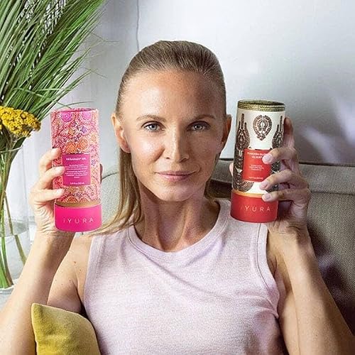 Day & Night Face Oil Duo for Dry, Mature Skin—Moisturizing AM-to-PM Face Care—Saffron + Manjistha—Smoothing, Brightening, Even-Toning, Glow-Boosting Routine—Non-Sticky, Non-Greasy, Fast-Absorbing