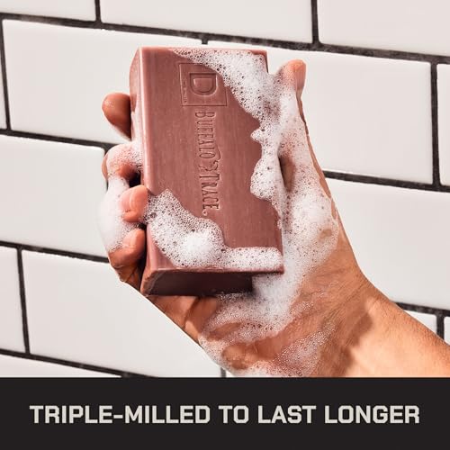 Duke Cannon Supply Co. Extra Large Bar Soap - Men's Natural Bar Soap With A Masculine Scent - Big American Bourbon Scented - All Skin Types - Hydrating Big Brick of Soap - Bourbon,10 oz