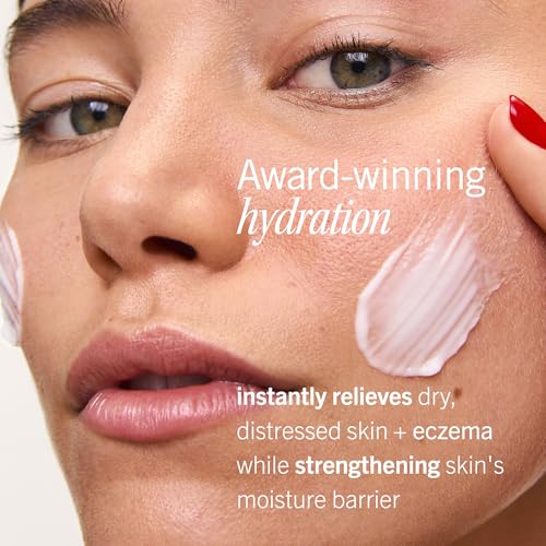 First Aid Beauty Ultra Repair Cream, Intense Hydration - Clinically Tested Face & Body Moisturizer with Colloidal Oatmeal - Supports Eczema & Dry Skin Barrier Repair - Fragrance Free - 6 oz
