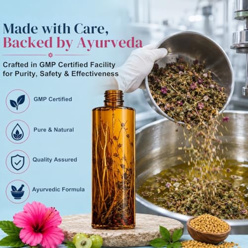 VEDA Active Herbs Hair Oil | Hair Growth Oil | Infused with Herbs | 200ml