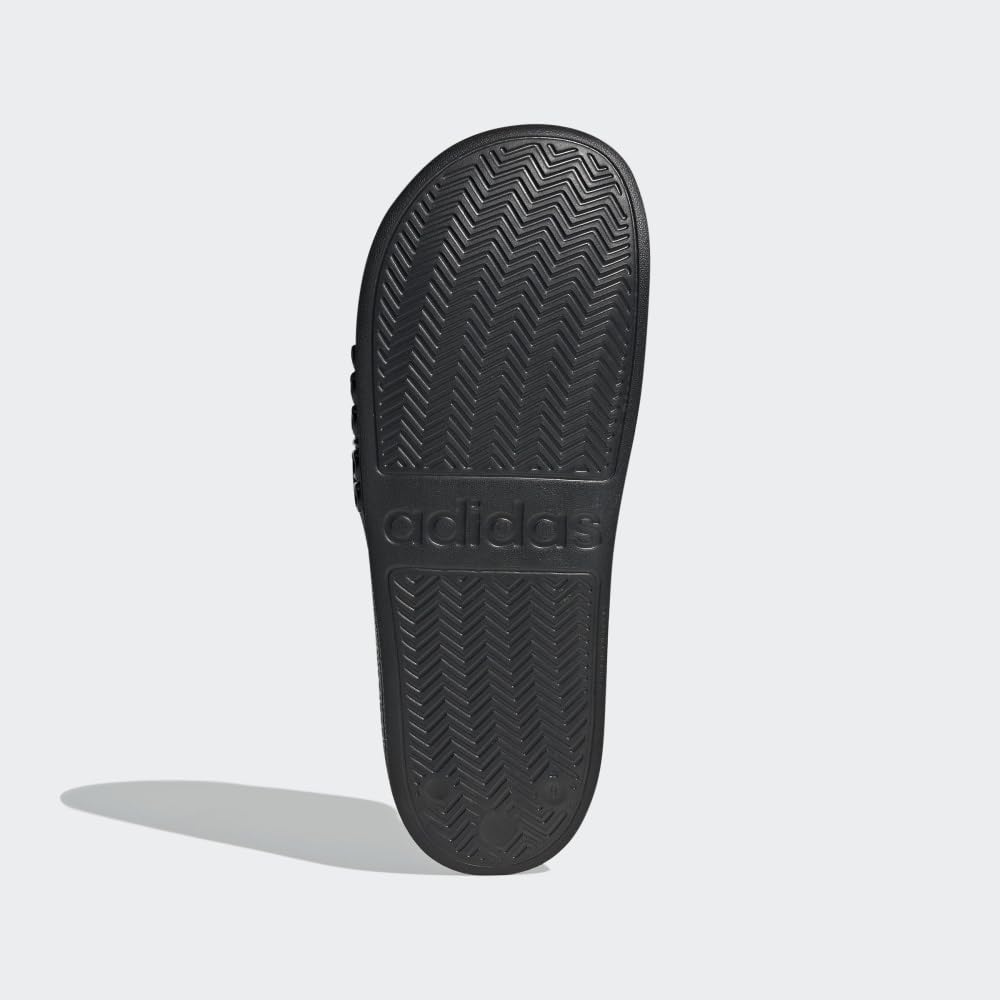 adidas Unisex Shower Slide Sandal, Core Black/Core Black/Core Black, 9 US Men