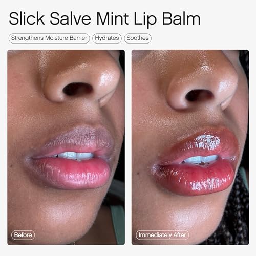 Topicals, Slick Salve Mint Lip Balm, Soothes & Hydrates, 0.5 Fl Oz