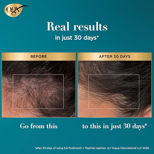OGX ProGrowth + Peptide Scalp Serum, 0.33 fl. oz