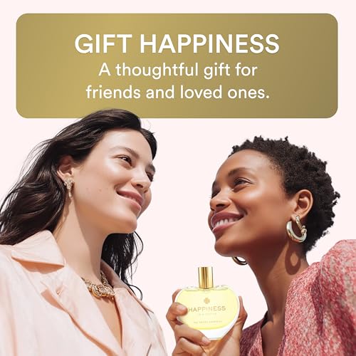 Happiness in a bottle - Perfume for Women - Uplifting Citrus Eau de Parfum, Bergamot, Mandarin & Grapefruit - Fresh Everyday Happy Fragrance, Vegan, Clean, Made in USA - 75ml (2.5 oz)