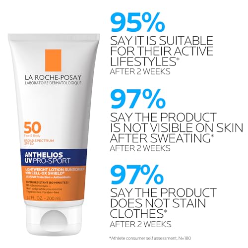La Roche-Posay Anthelios UV Pro-Sport SPF 50 Face & Body Sunscreen 6.7oz