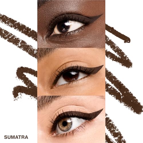 Smashbox Always Sharp Longwear Kohl Eyeliner Pencil | Self-Sharpening Cap When You Twist | Long Lasting, Waterproof Eyeliner, 0.01 Ounce, Sumatra