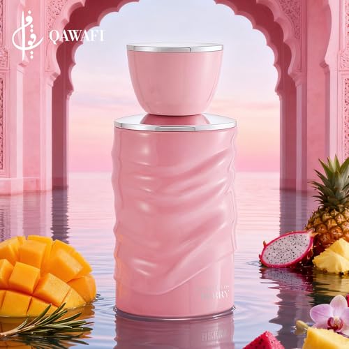 QAWAFI - Elysian Fields - Berry, Vanilla, Gourmand, Fruity, Floral Eau de Parfum Long-Lasting Fragrance for Women, 3.40 Ounce / 100 ml