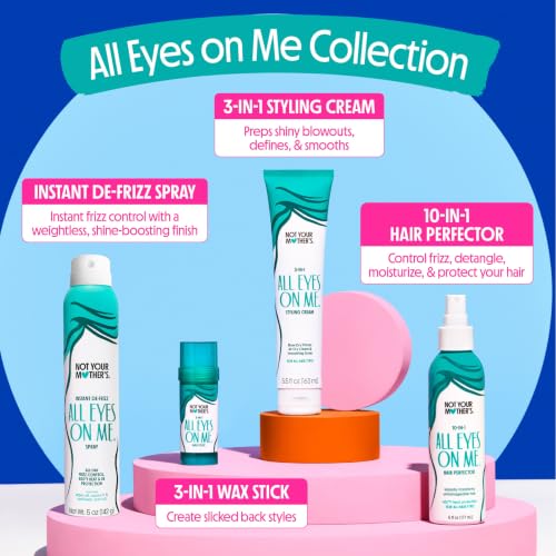Not Your Mother's All Eyes On Me 10-in-1 Hair Perfector, Adds Shine, 3 Pack