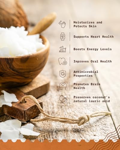 NaturaleBio Organic Virgin Coconut Oil 32 fl oz Raw Cold Pressed for Skin, Hair, Moisturizer, Massage, Body, Hand, Cream, Vegan Butter Alternative, Ideal Lotion, Perfect Care