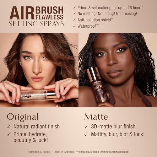 Charlotte Tilbury Airbrush Flawless Matte Setting Spray – Waterproof
