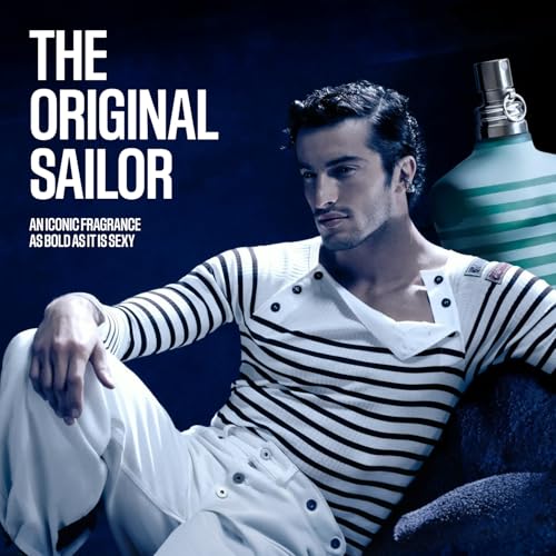 Jean Paul Gaultier Le Male Eau de Toilette - Long Lasting Amber Aromatic Cologne for Men with Fresh Mint, Lavender & Sensual Vanilla - Luxury Men's Cologne Spray, 2.5 oz