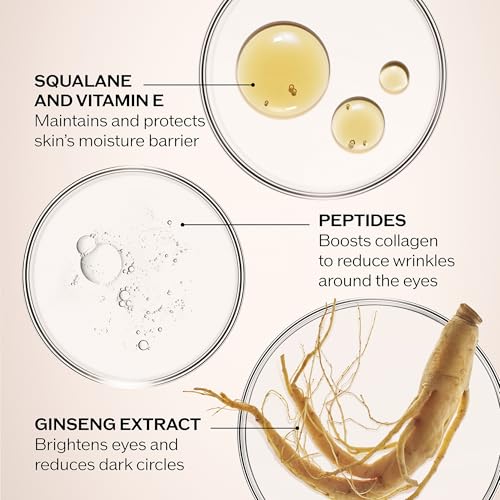 Shiseido Benefiance Wrinkle Smoothing Eye Cream - 15 mL - Visibly Improves Five Types of Eye Wrinkles, Dark Circles & Puffiness - 48-HR Hydration - All Skin Types - Non-Comedogenic