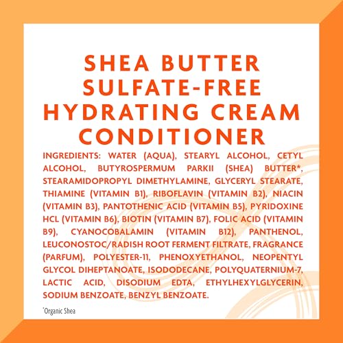 Cantu Shea Butter for Natural Hair Hydrating Cream Conditioner, 13.5 Ounce (07532-12/3EU)