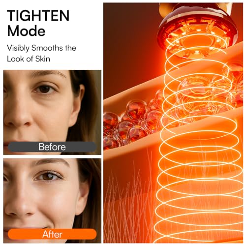 INIA 3-in-1 Red Light Therapy Beauty Device for Face & Neck Skincare