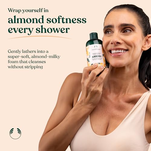 The Body Shop Almond Milk Shower Cream, 8.4 Ounce
