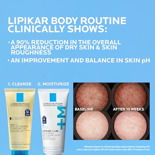 La Roche-Posay Lipikar AP+MAX Triple Repair Moisturizing Body Cream, 6.7oz