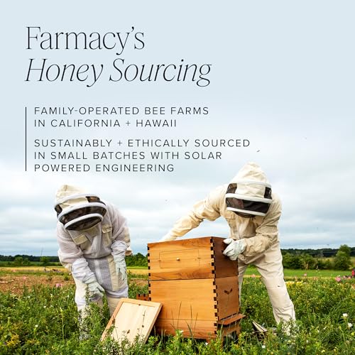 Farmacy Honey Grail Hydrating Face Oil - Nourishing Oil for Skin & Hair - Infused with Sea Buckthorn, Rosehip & Buckwheat Honey to Moisturize & Maintain a Healthy Skin Barrier (30ml)