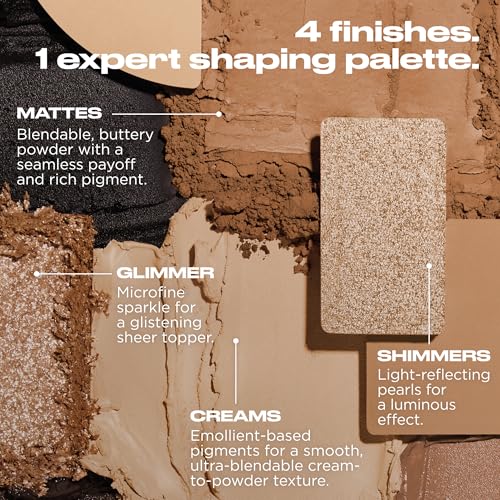 Urban Decay Naked Shaped Warm Makeup Palette for Eyes + Face