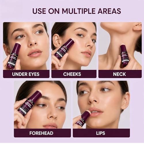 Aquae Calcium Multi Balm Stick for Face, Eyes, Lips & Neck – Moisturizing Collagen Balm Stick with Vitamin D & Shea Butter – Hydrating Skin Care Stick for Dryness & Smooth Look, All Skin Types
