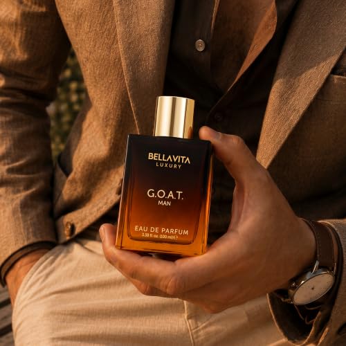 Bellavita Luxury G.O.A.T. Eau de Parfum | 100 ml | Perfume for Men
